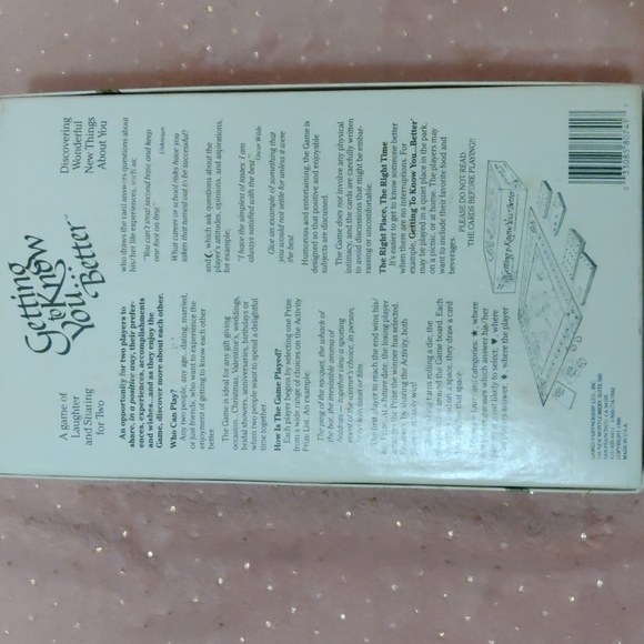Vtg. Getting to know you better board game - Picture 11 of 13